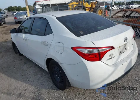 2015 Toyota Corolla Le z USA, uszkodzony, nr VIN 2T1BURHE5FC465812